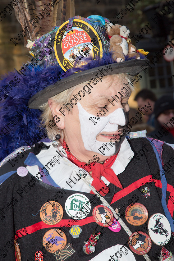 BV0A0048 
 Keywords: 2014 12 07 December Otley Yorkshire Victorian Fair morris dancer drummer Wayzgoose