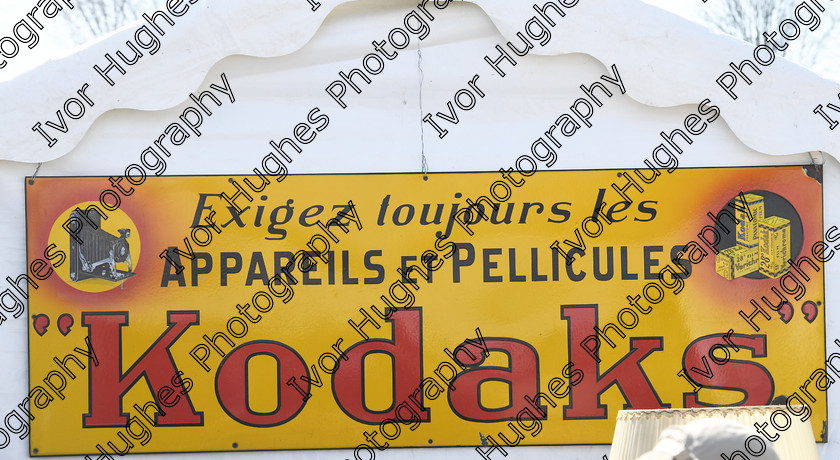 128 
 Keywords: Paris Chatou antiques antiquites jambon Mars March 2017 kodak enamel advertising sign