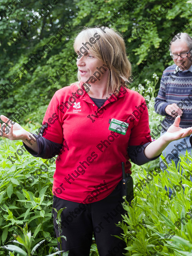 LNTA002 
 Keywords: Leeds NTA National Trust association LNTA at East Riddlesden Hall Keighley Bradford Yorkshire dye garden cheque presentation 23 June 2015 Jill Saunders head gardener MF medium format hi-res