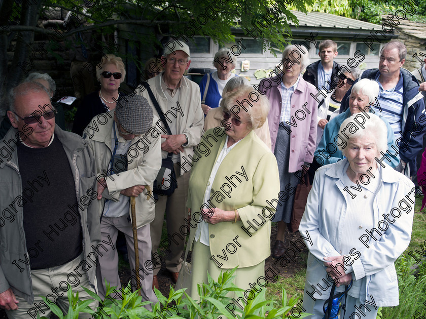 LNTA003 
 Keywords: Leeds NTA National Trust association LNTA at East Riddlesden Hall Keighley Bradford Yorkshire dye garden cheque presentation 23 June 2015 MF medium format hi-res