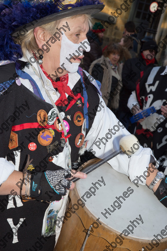 BV0A0050 
 Keywords: 2014 12 07 December Otley Yorkshire Victorian Fair morris dancer drummer Wayzgoose