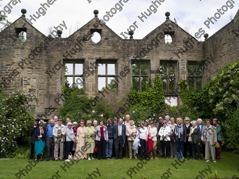 LNTA009.1 
 Keywords: Leeds NTA National Trust association LNTA at East Riddlesden Hall Keighley Bradford Yorkshire dye garden cheque presentation 23 June 2015 group MF medium format hi-res