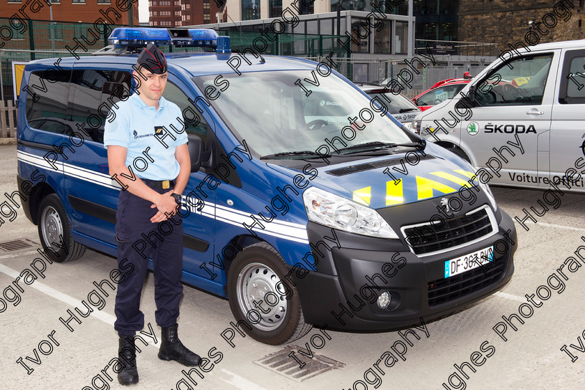 24 
 Keywords: Tour de France Leeds TDF Yorkshire Festival of Cycling 2014 Harewood House Grand Dpart gendarme police car