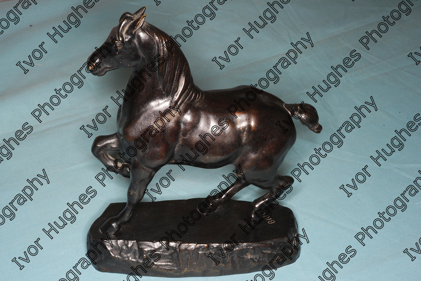 225 
 Keywords: Paris Chatou antiques antiquites jambon Mars March 2017 bronze horse Percheron Barye