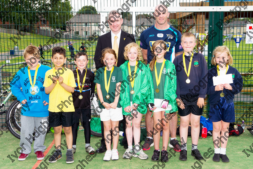 004 
 Keywords: Ireland Wood Primary School Cycling Event Greg Mulholland Keith Senior David Stone