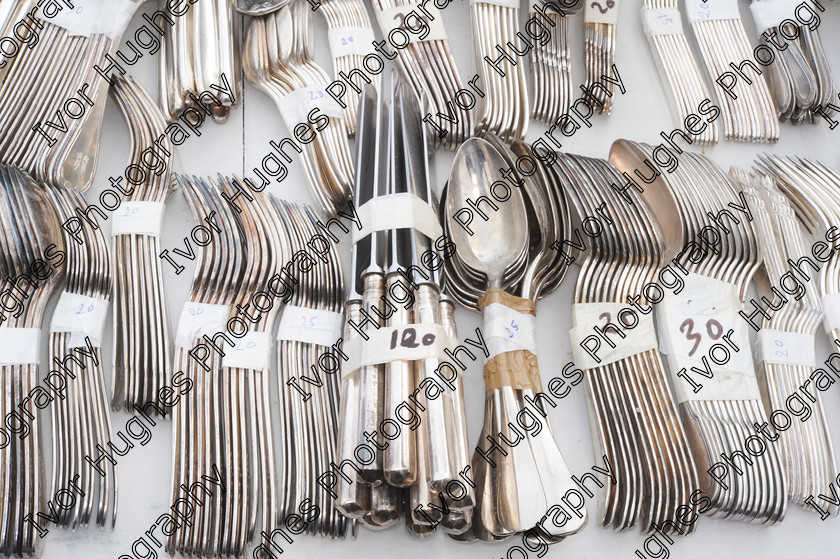 228 
 Keywords: Paris Chatou antiques antiquites jambon Mars March 2017 cutlery