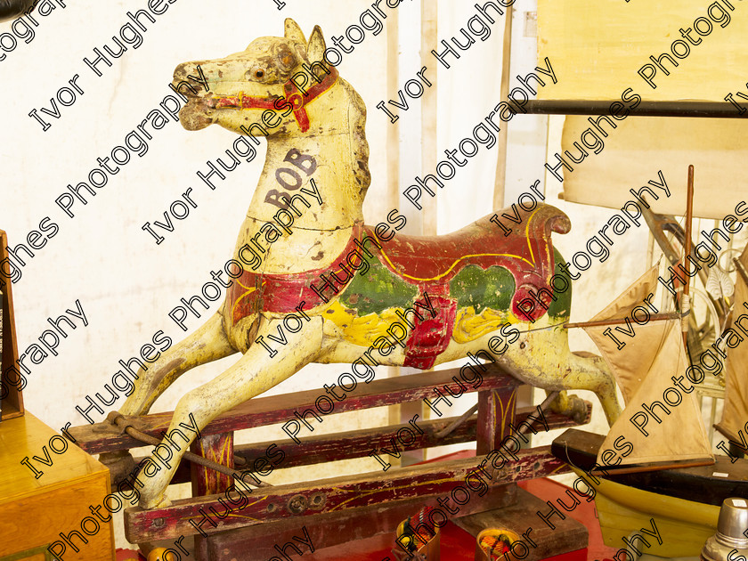 R19 
 Keywords: Arthur Swallow Fairs ASF Ripley Castle Harrogate Yorkshire Salvage Antiques Fair 2015 reclamation decorative home 645 MF medium format rocking horse fairground ride